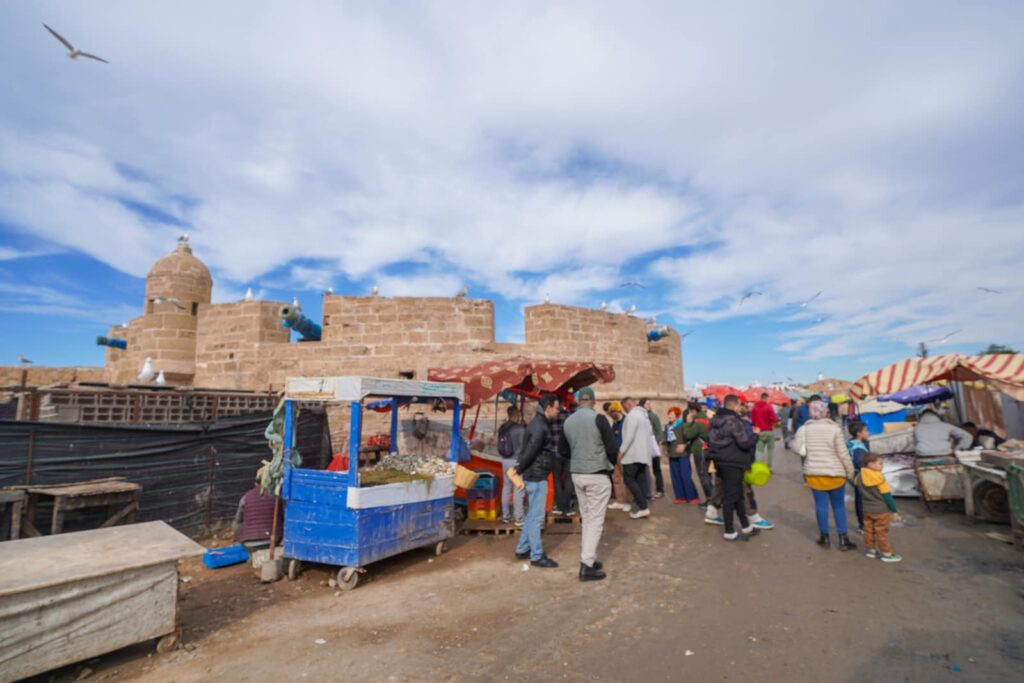The iconic Port of Essaouira.