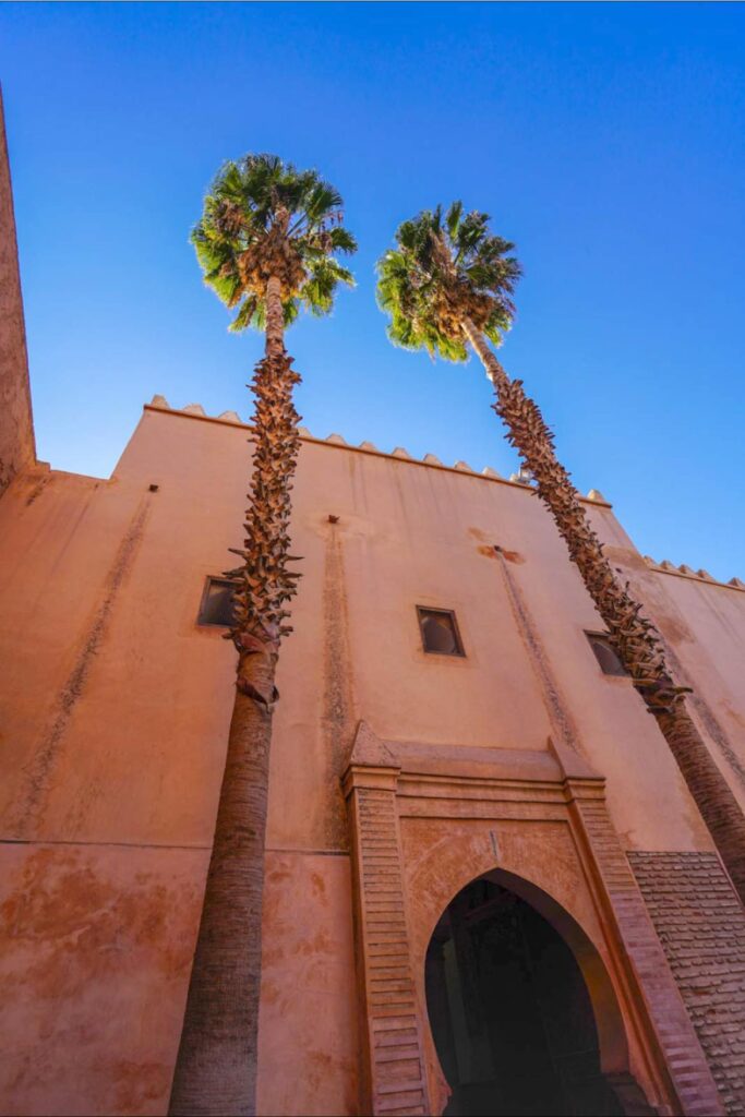 Accommodation in Marrakech.