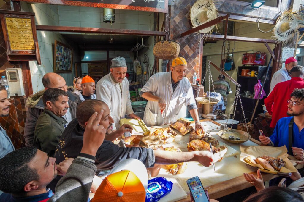 Chez Lamine Restaurant in Marrakech.