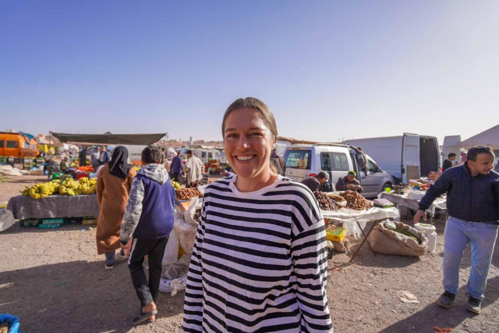 Winter in Morocco. 