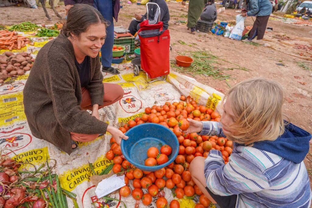 Ida Ougourd Market. 