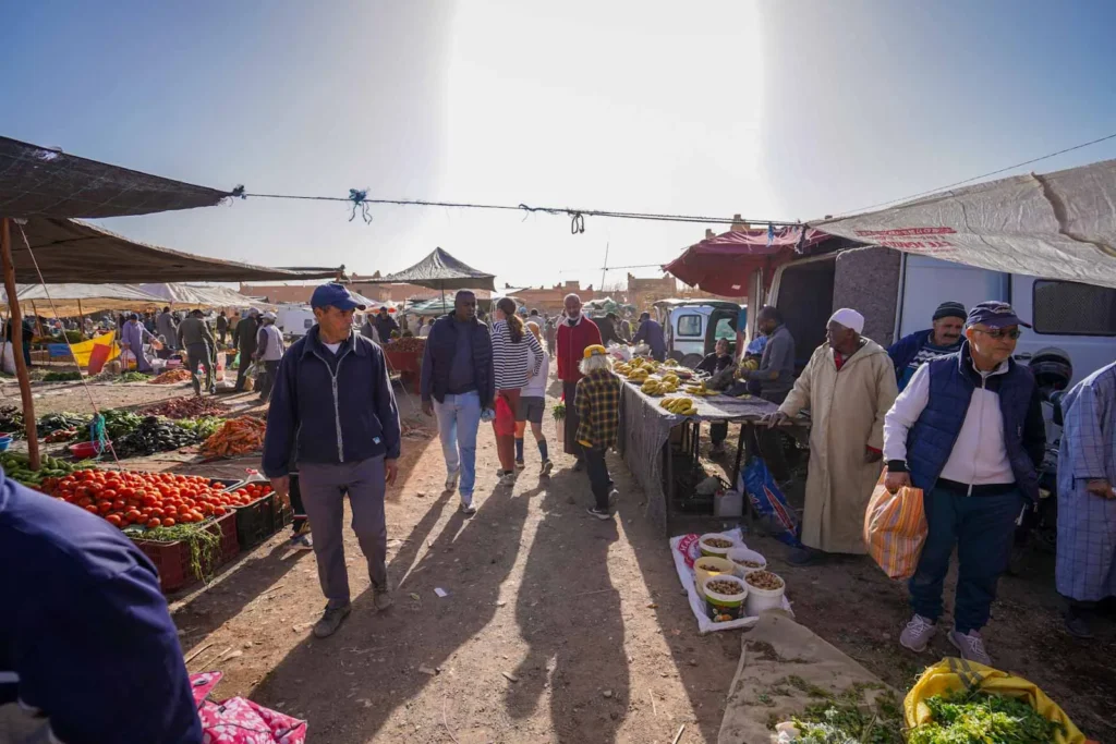 Weekly Souk things to do in Ouarzazate, Morocco. 