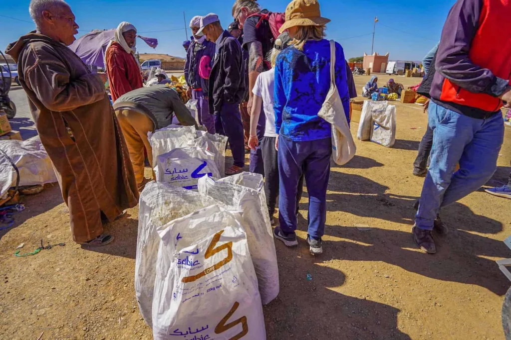 Dates at the Souk in Zagora. 