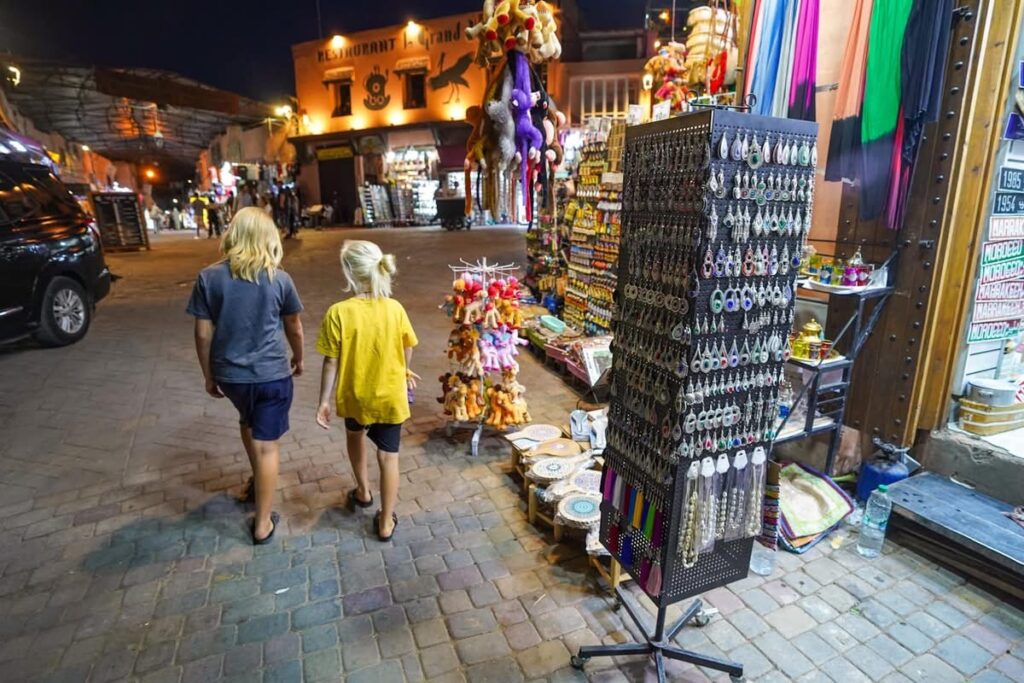 Late nights are the norm during Ramadan in Morocco. 