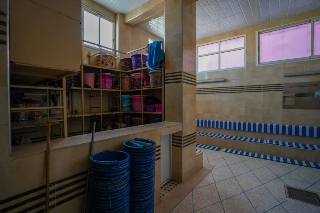 Traditional Moroccan hammam. 