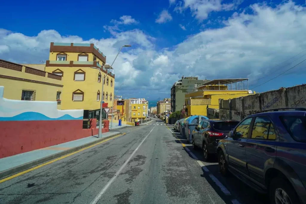 Ceuta from Morocco. 