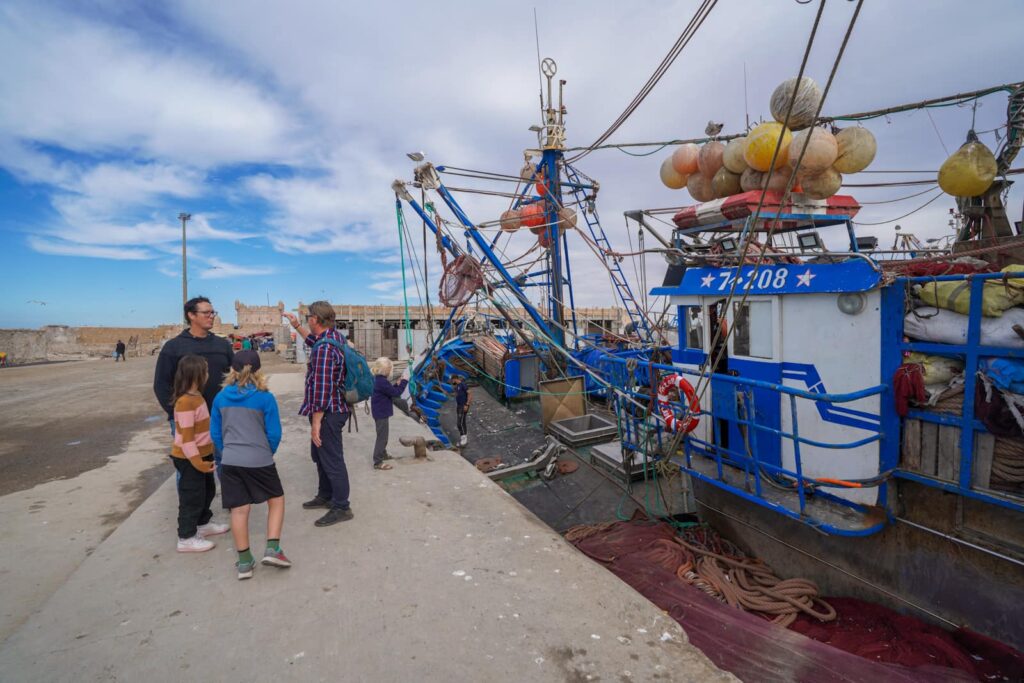 See the blue boats free things to do in Essaouira. 