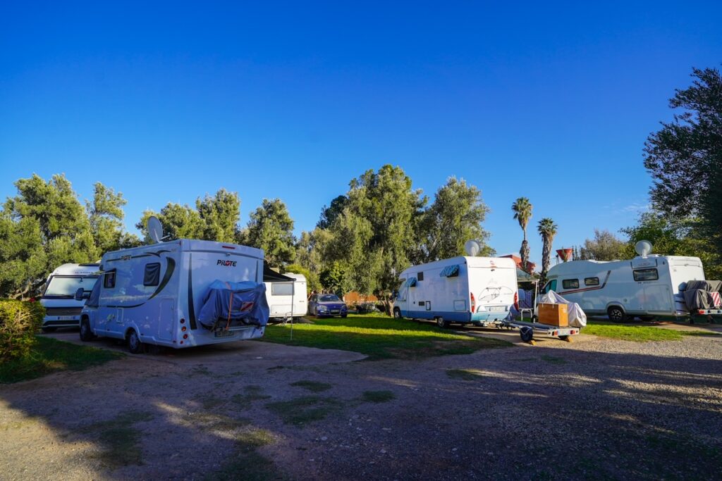 Choosing camping in Essaouira Motorhome campsites.