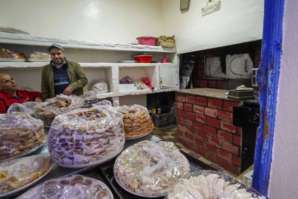 Traditional communal oven in Morocco. 